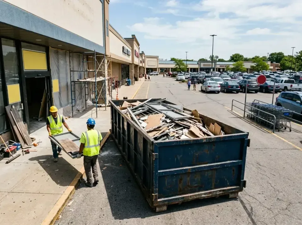 retail-store-renovation-debris-003 — frequently asked questions, Roll-off Dumpster Rentals in Shell Point, SC